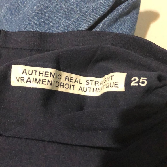 GAP Mat. sz25 Straight Jeans - Picture 3 of 4